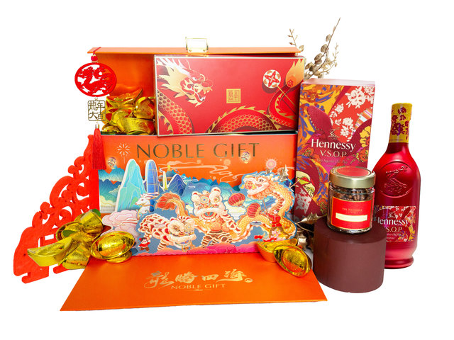 新年果篮Hamper - 龙腾四海-农历新年尊贵礼篮  0111B1 - CH20111B1 Photo