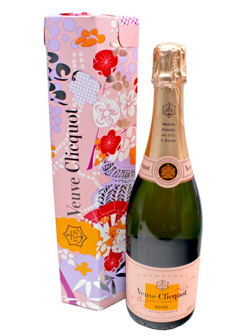 花店附加礼物 - Veuve Clicquot Rose NV Shakkei Collection - L3123362 Photo